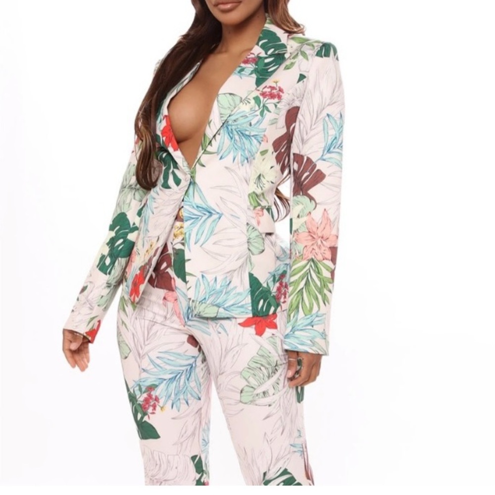 NWT Fashion Nova Miami Boss Babe Matching Pant Set Small
